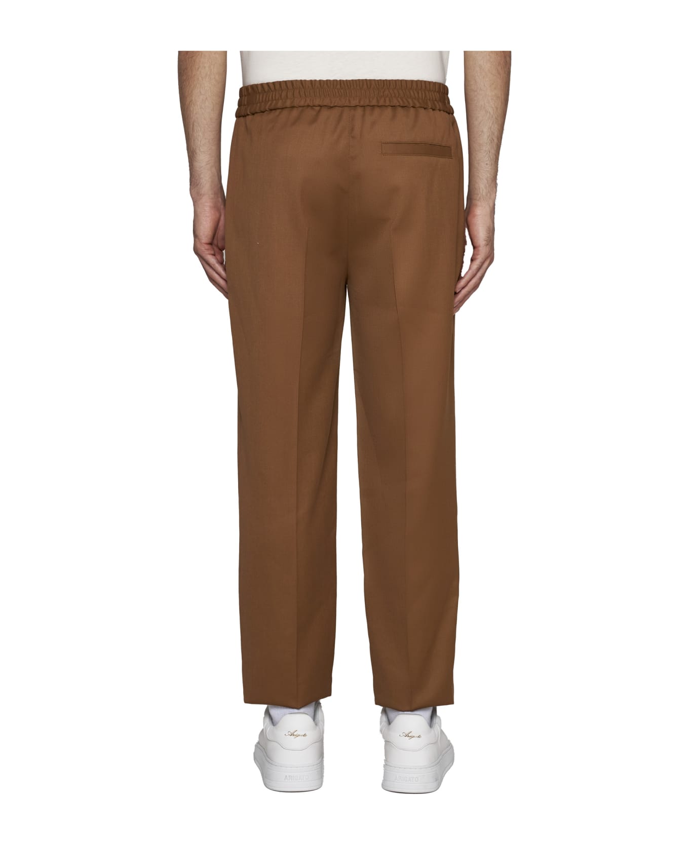 A.P.C. Wool Trousers - Marron glace
