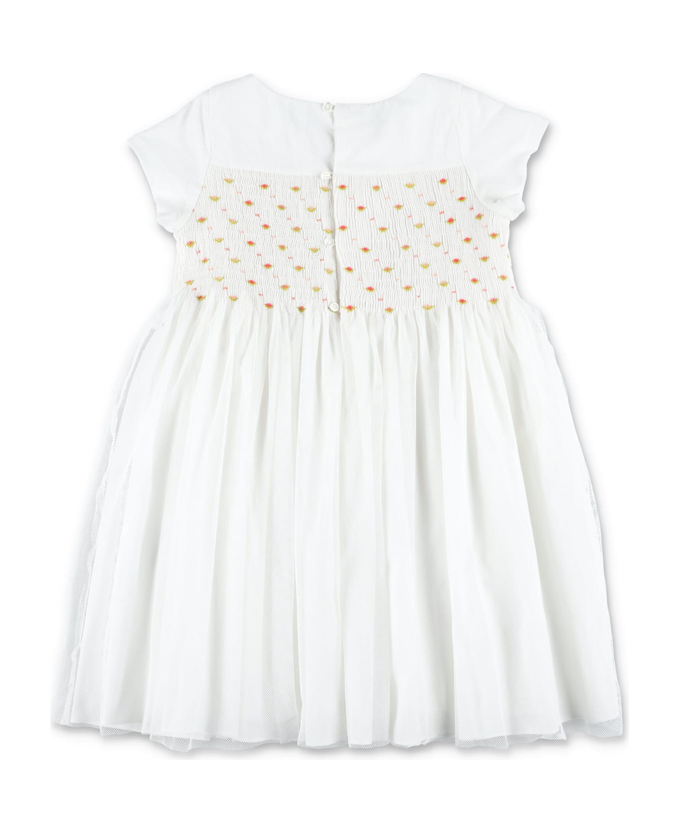 Bonpoint Kid - Duchesse Dress - WHITE