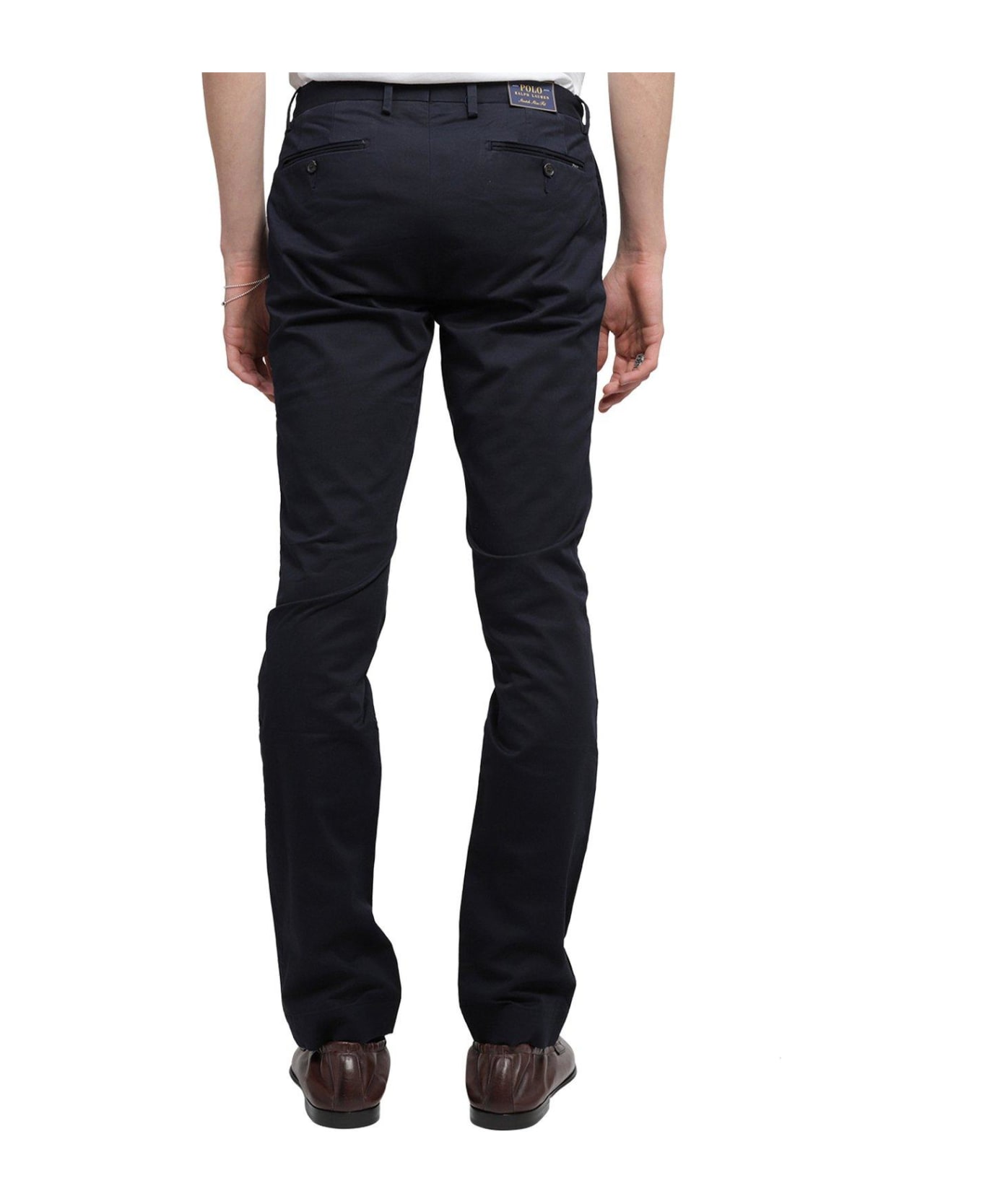 Ralph Lauren Slim-fit Straight Trousers - NAVY