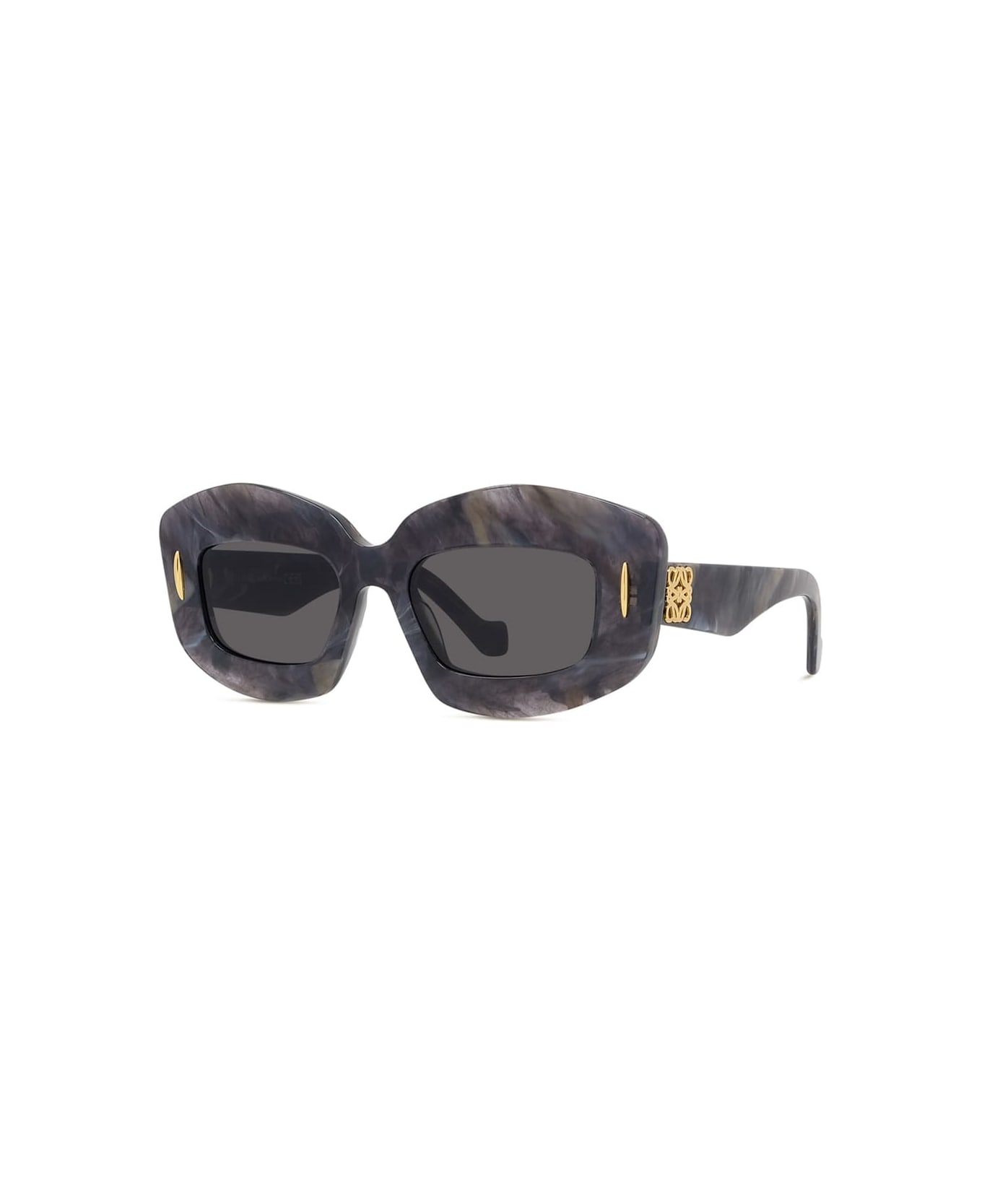 Loewe Lw40114i - Black Horn Sunglasses - Black