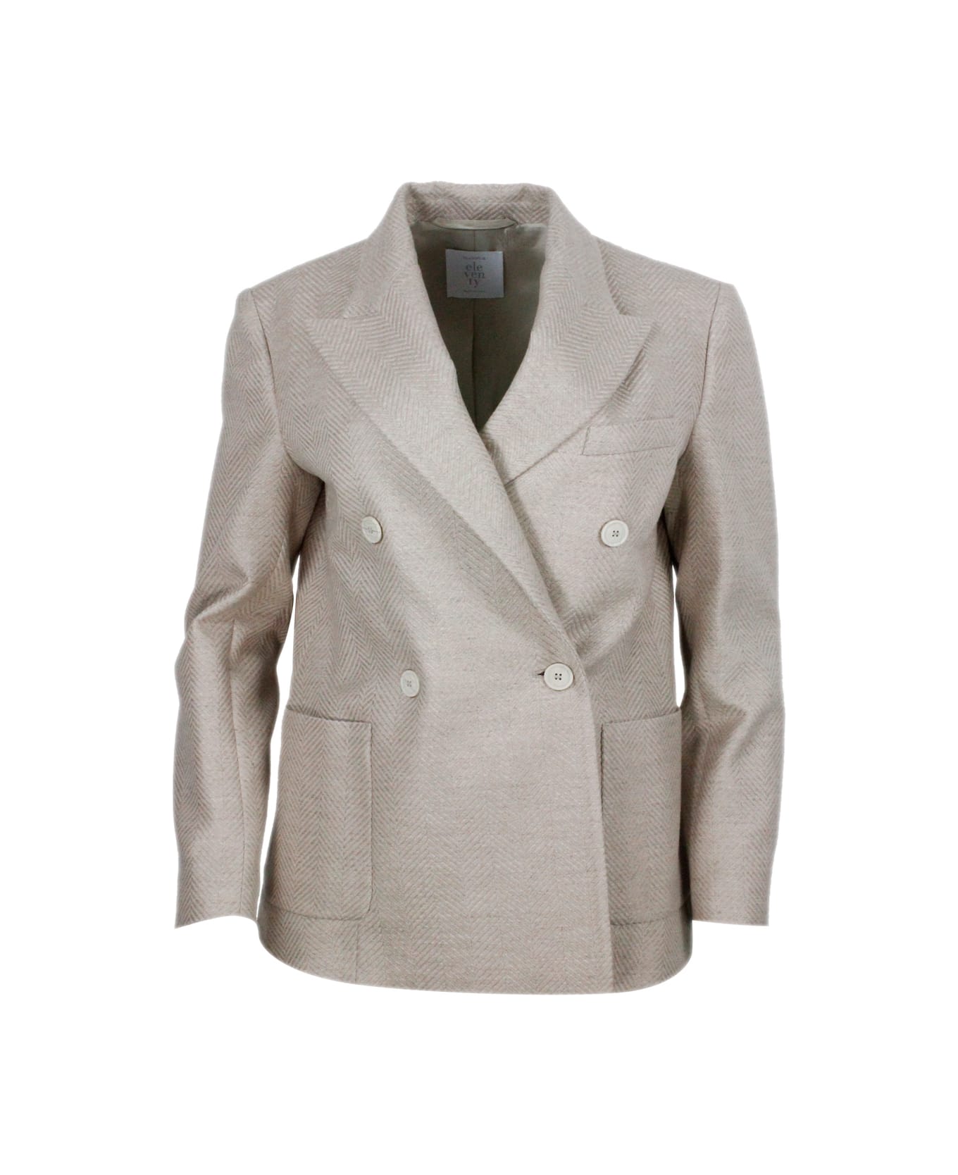 Eleventy Blazer - Sand