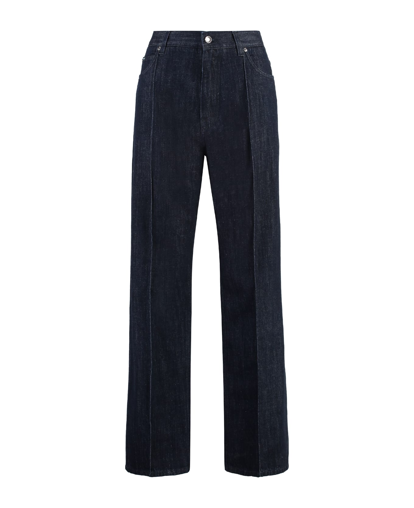 Dolce & Gabbana 5-pocket Straight-leg Jeans - Denim ボトムス