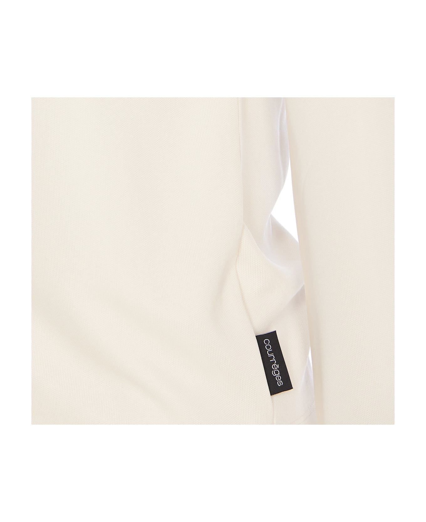 Courrèges Scuba Tracksuit Interlock Jacket - NATURAL