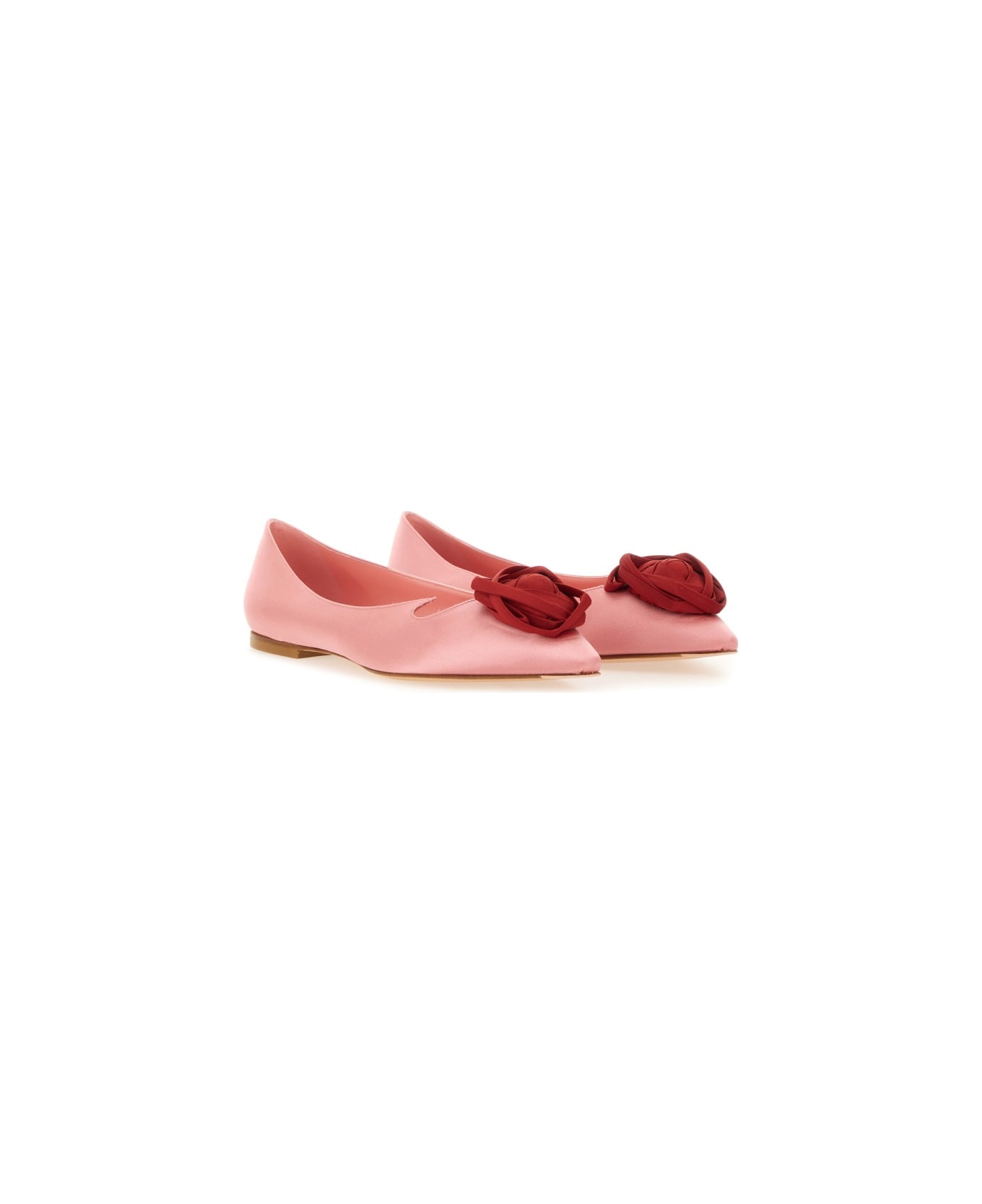 Roger Vivier Ballerina "rose Vivier" - PINK