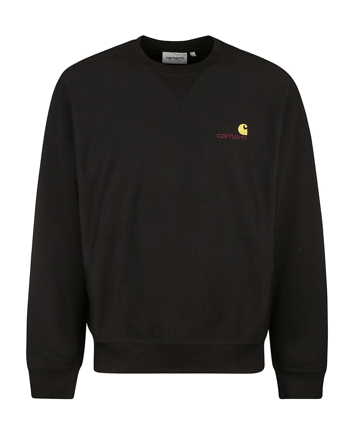 Carhartt American Script Sweat - Xx Black