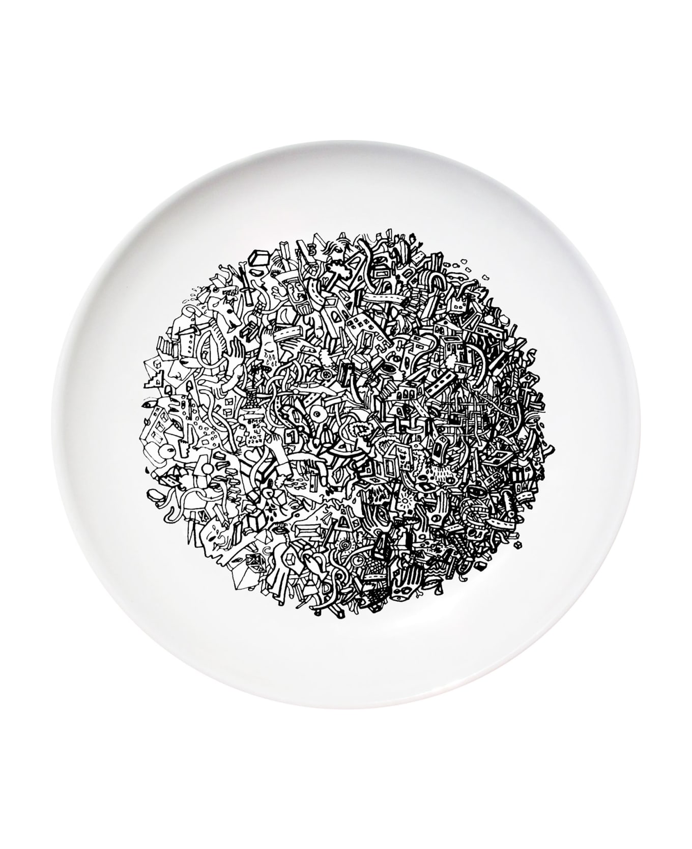 Kiasmo Dish World | Overlook - Black/White お皿＆ボウル