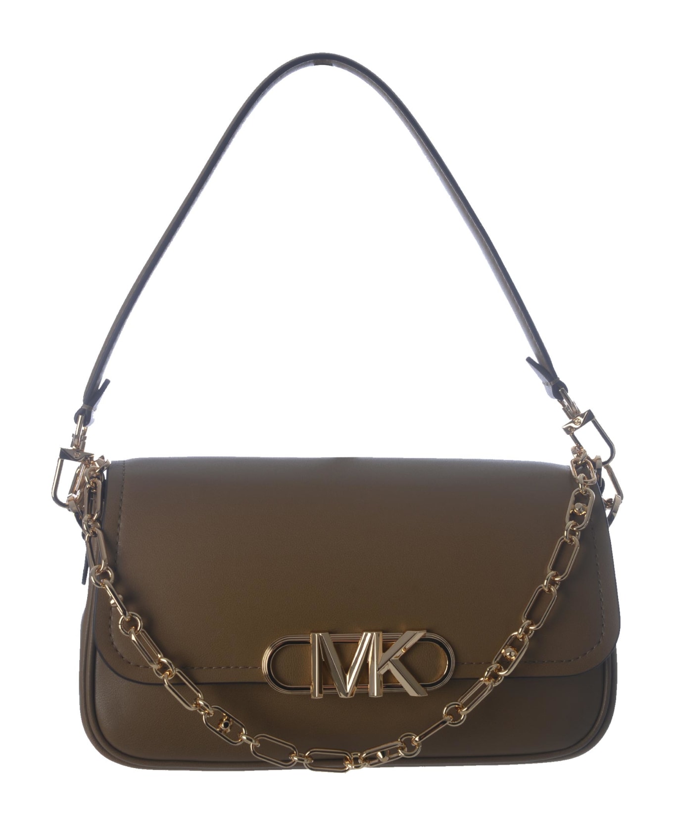 Michael Kors Bag Michael Kors "parker" In Leather - Cuoio バッグ