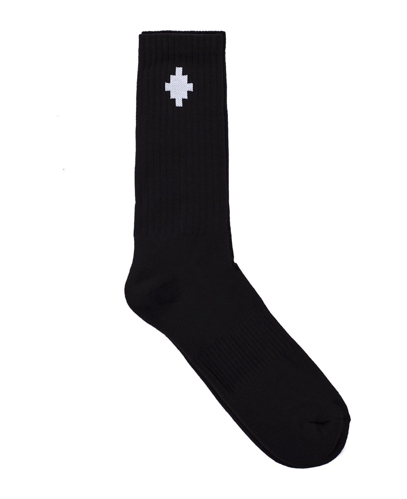 Marcelo Burlon Cross Socks - Black white