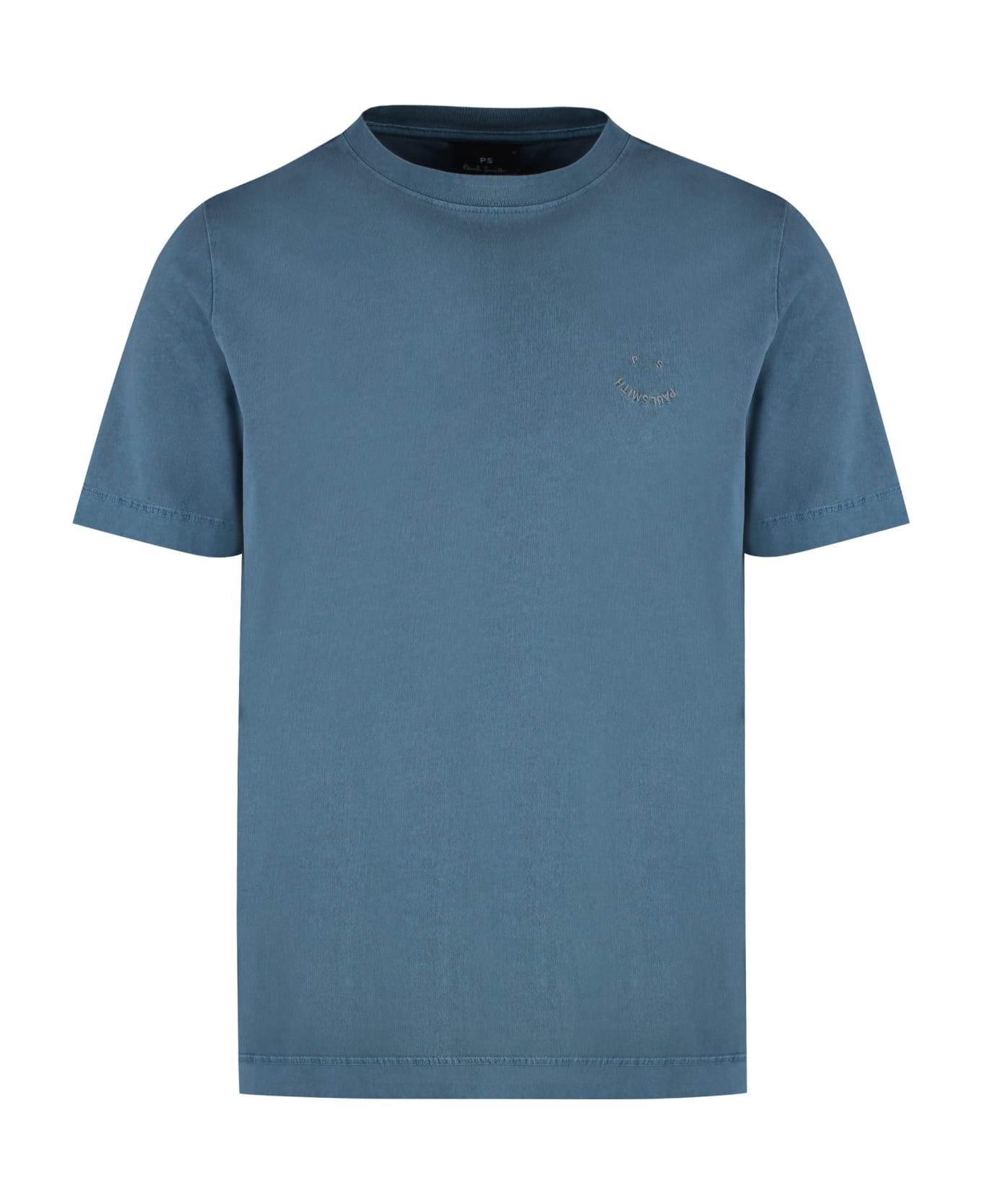 Paul Smith Cotton Crew-neck T-shirt - blue