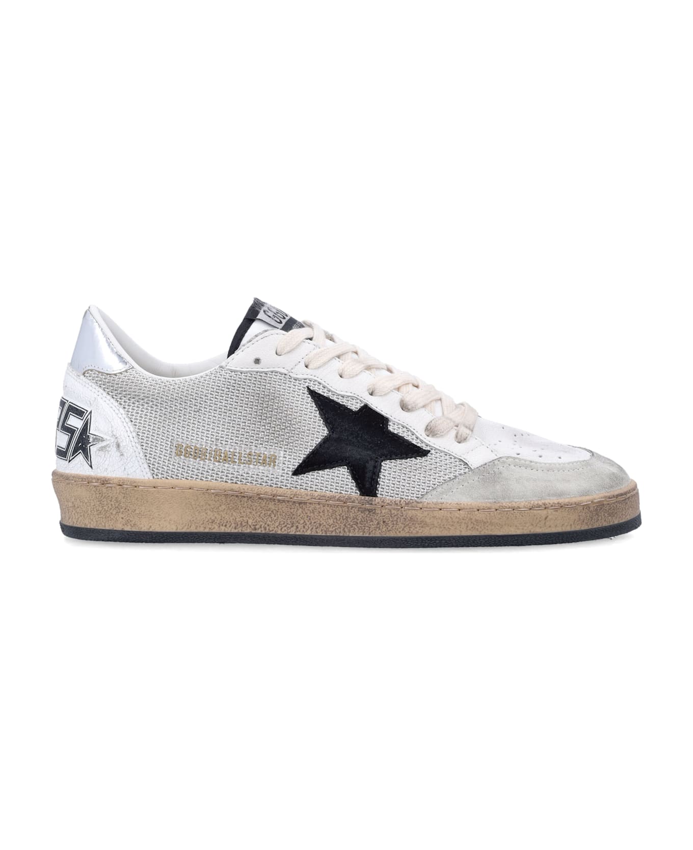 Golden Goose Ball Star - LIGHT SILVER BLACK