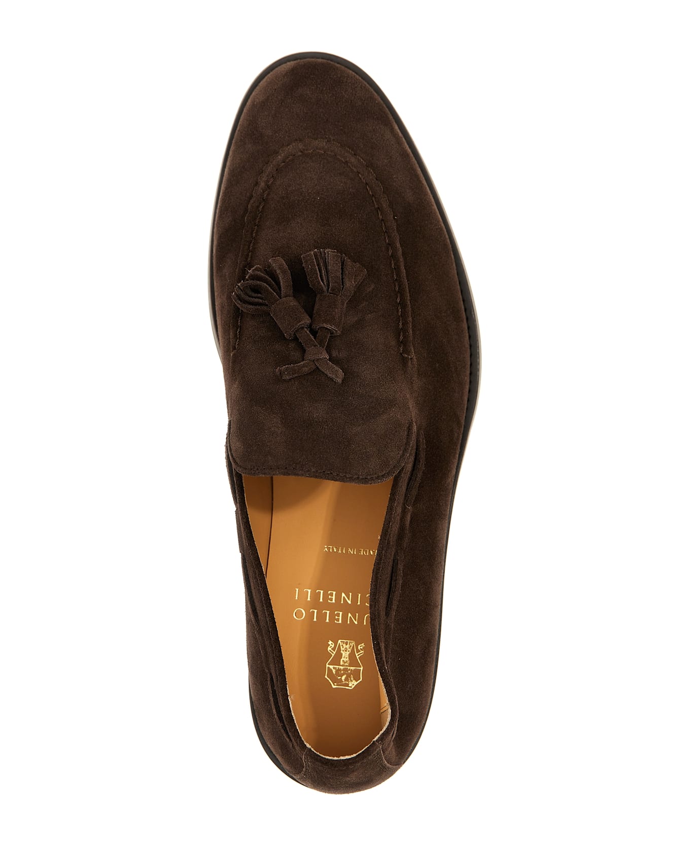 Brunello Cucinelli Tassel Loafers - Brown
