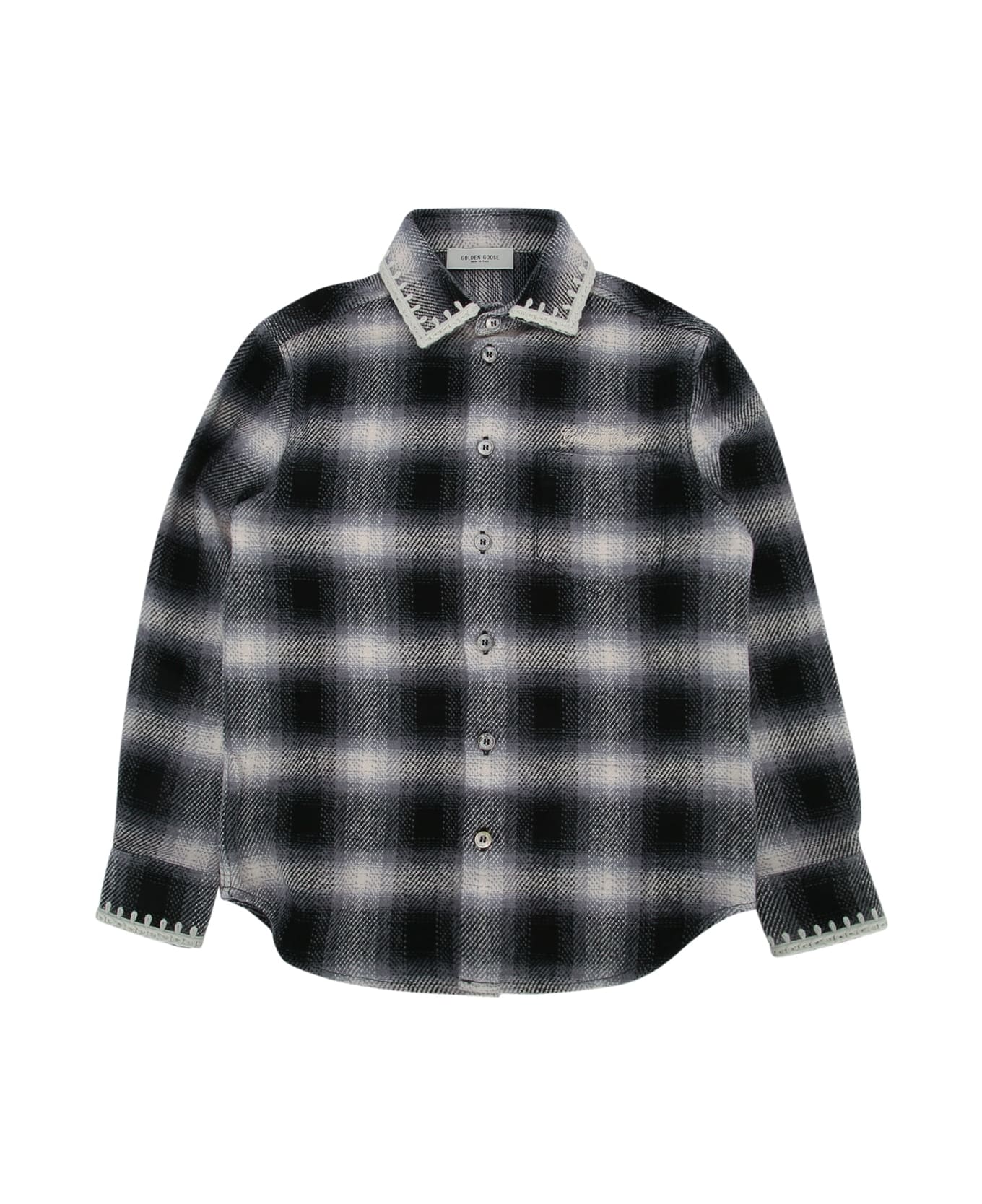 Golden Goose Journey Unisex Regular Sh - BLACKWHITE