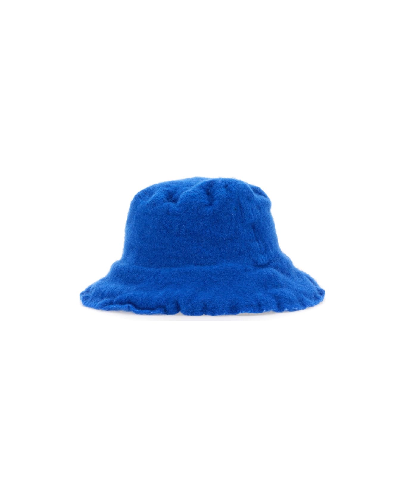 Comme des Garçons Shirt Wool Bucket Hat - BLUE 帽子