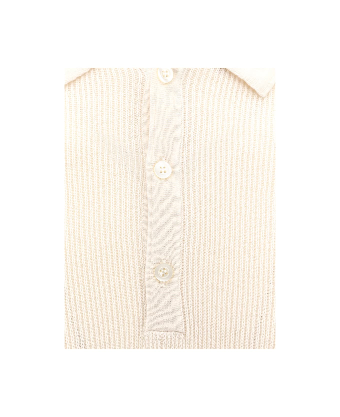 Laneus Polo Shirt - White ポロシャツ