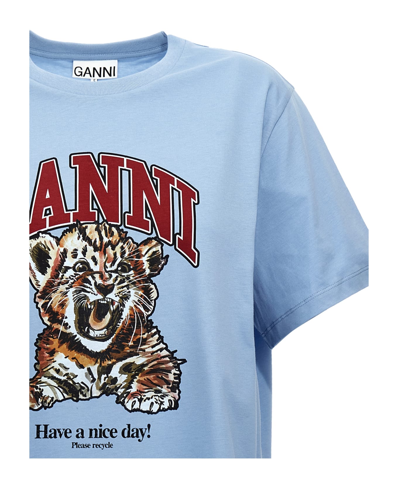 Ganni 'tiger' T-shirt | italist