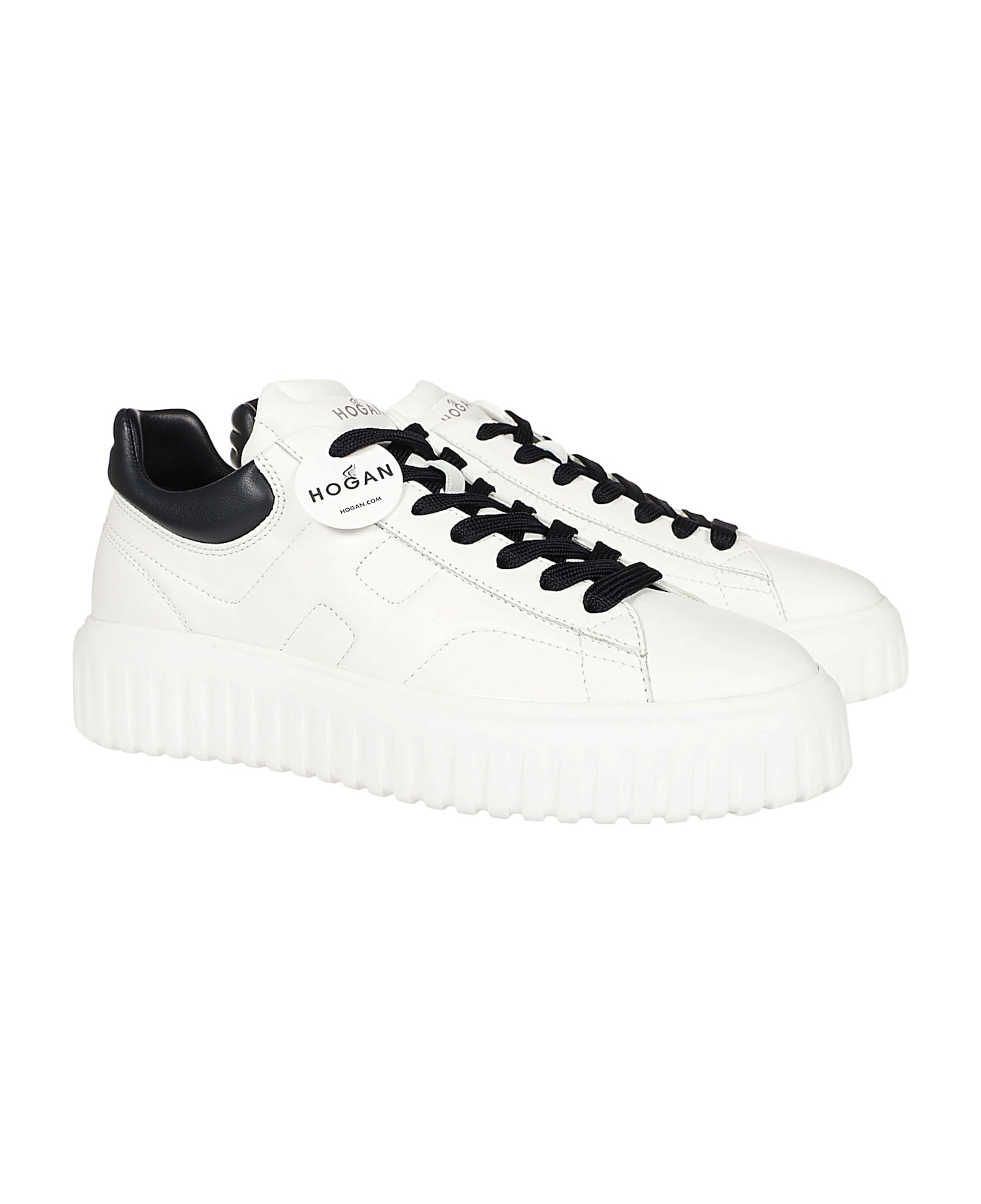 Hogan H-stripes Sneakers - Bianco/notte