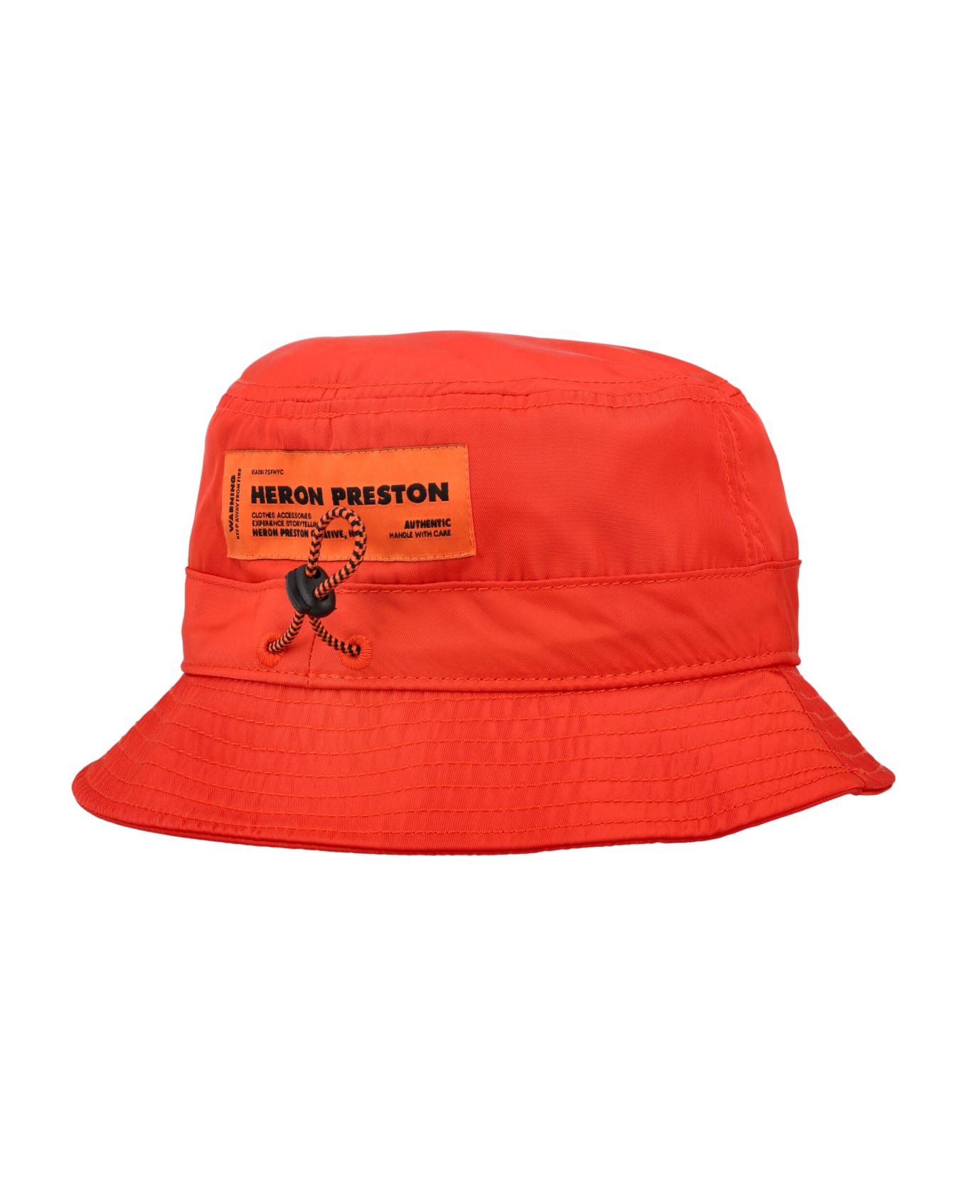 HERON PRESTON Hpny Nylon Bucket Hat - ORANGE