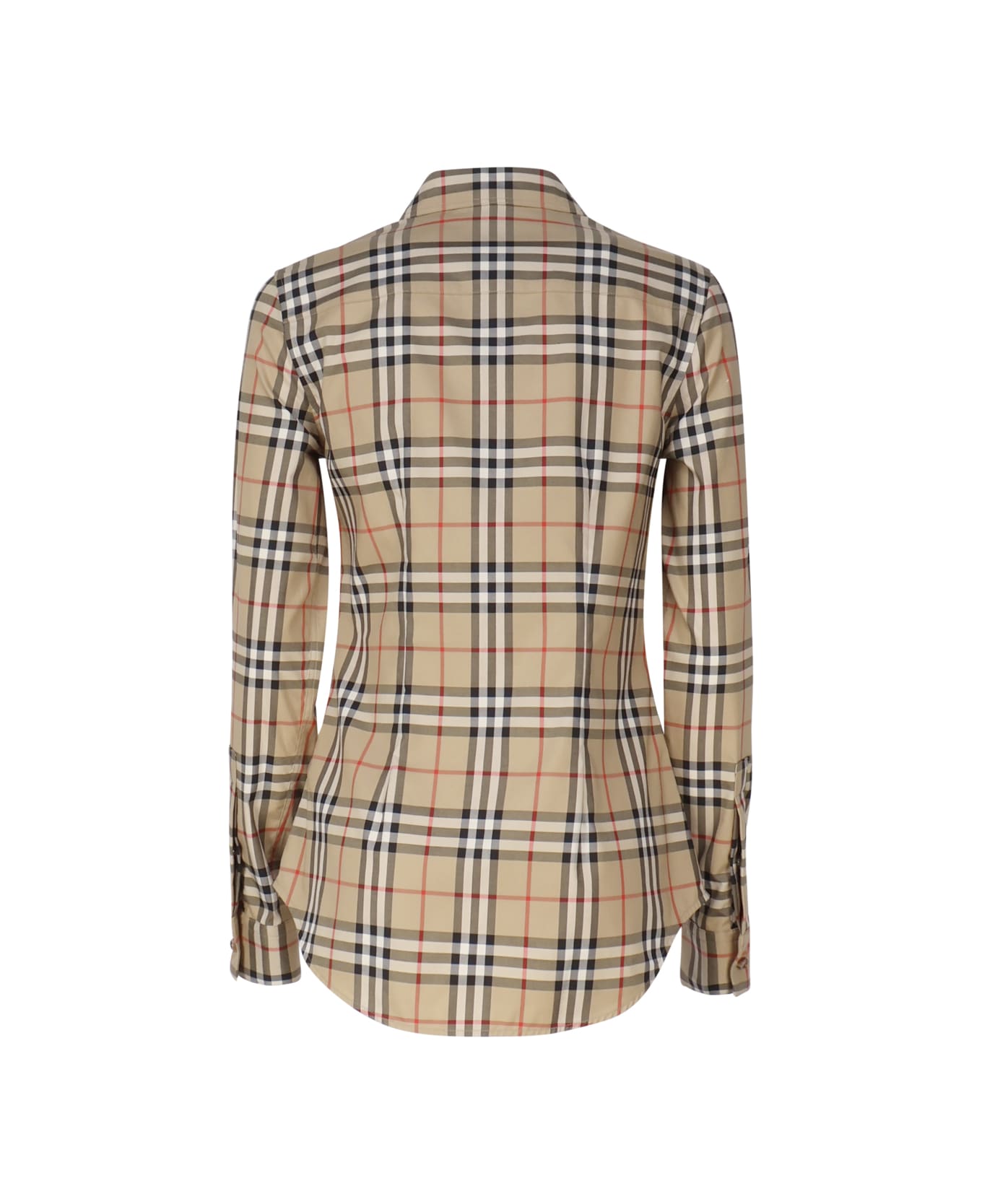 Burberry Shirt With Vintage Check Pattern - Beige