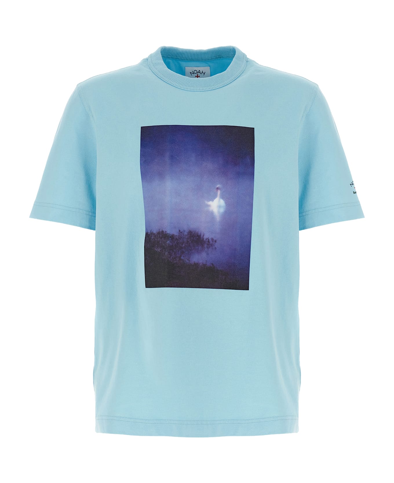 Barbour X Noah 
archive Swan
 T-shirt - Light Blue