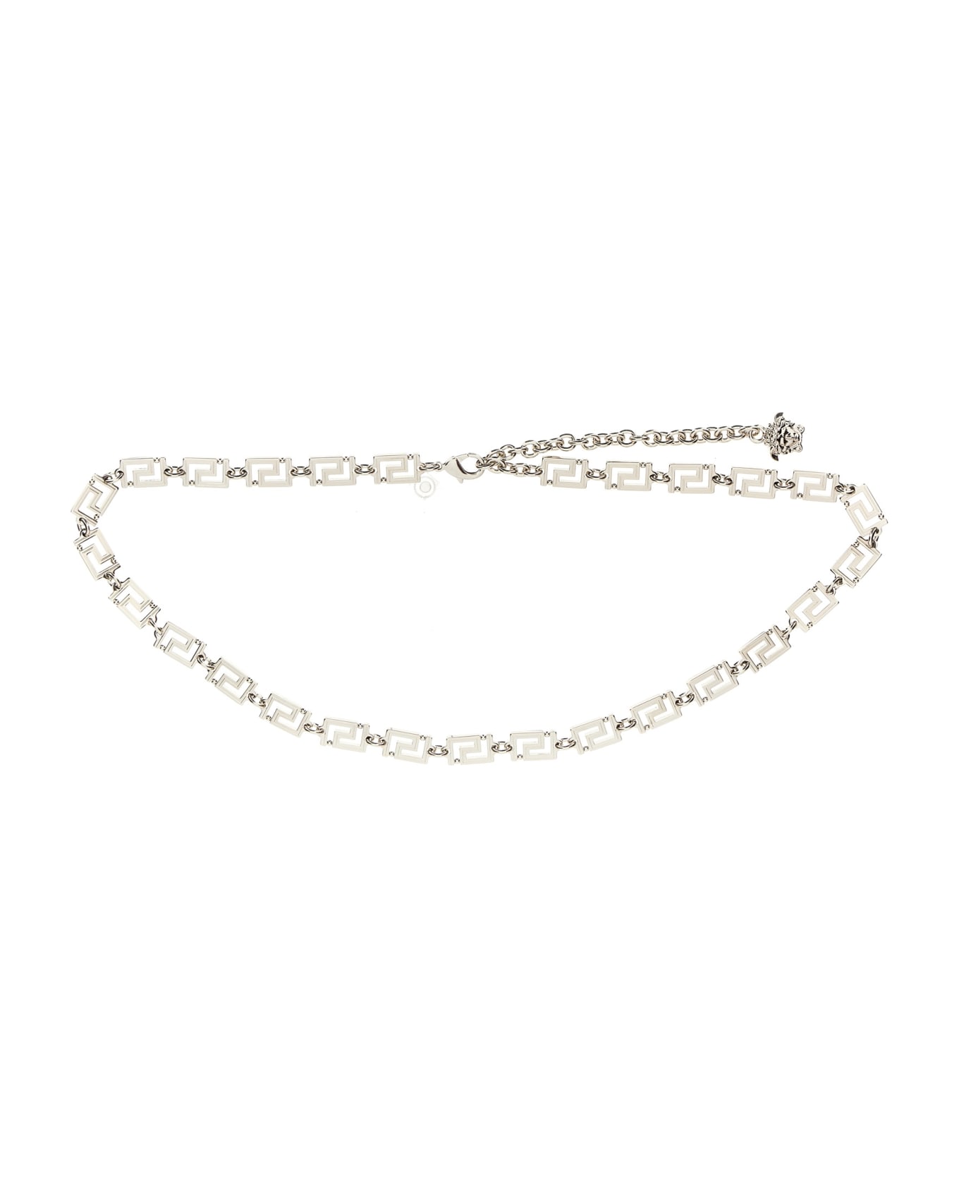Versace Greca Goddess Chain Belt - Silver