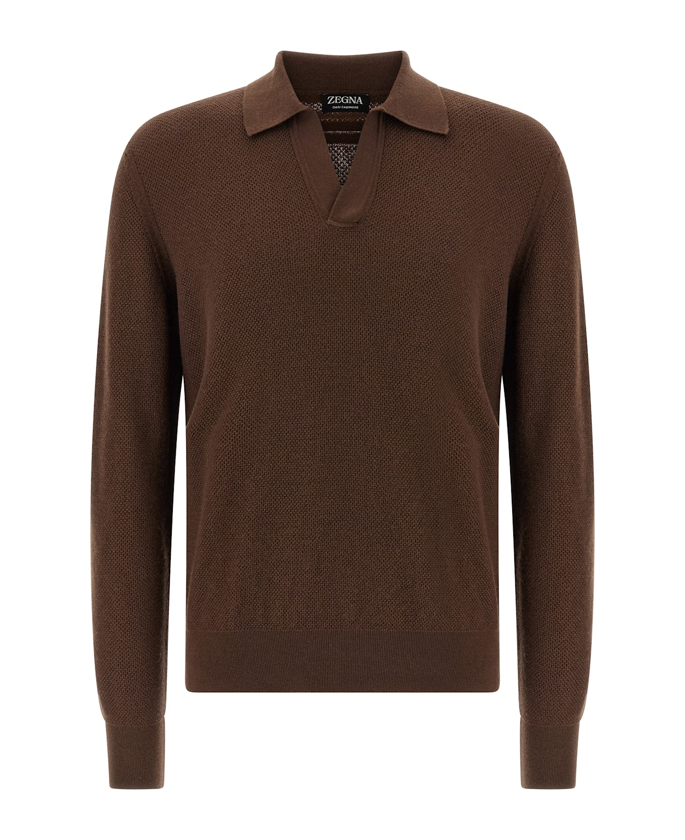 Zegna Polo Oasi Cashmere - Brown