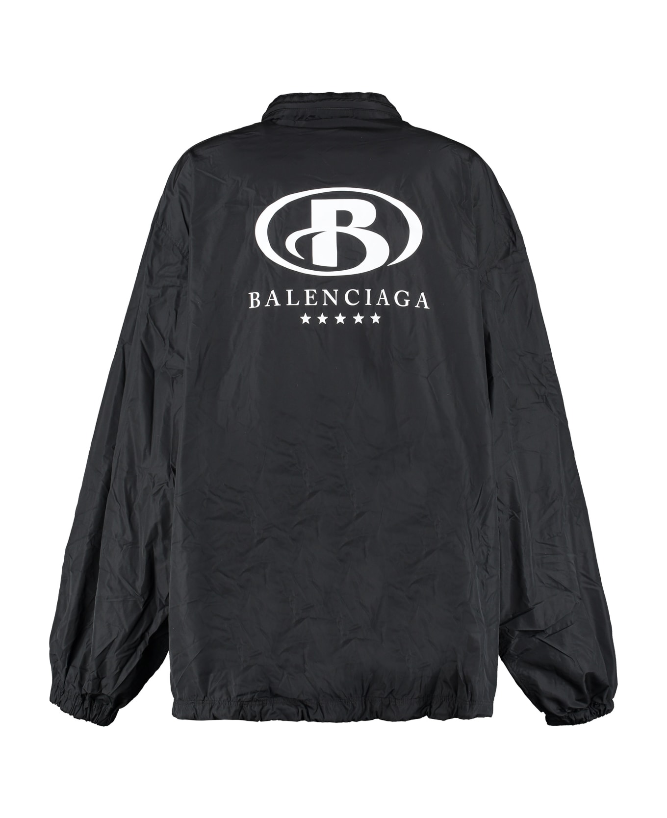 Balenciaga Techno Fabric Jacket - black