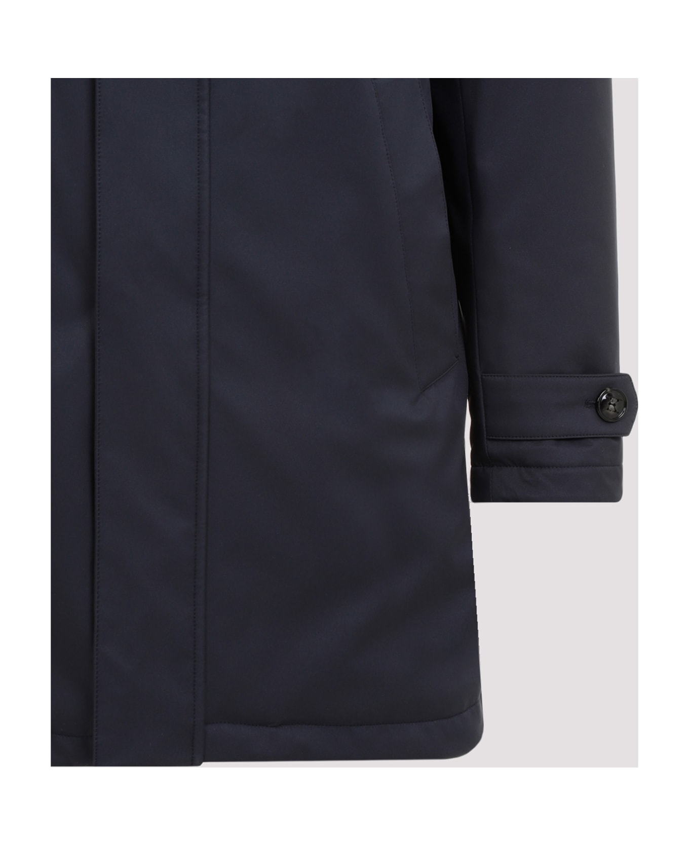 Kiton Coat - Blu