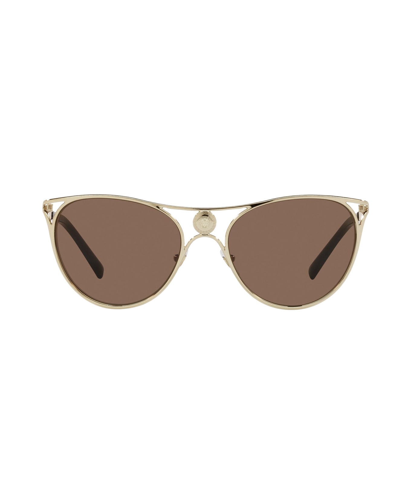 Versace Eyewear Ve2237 Pale Gold Sunglasses - Pale Gold