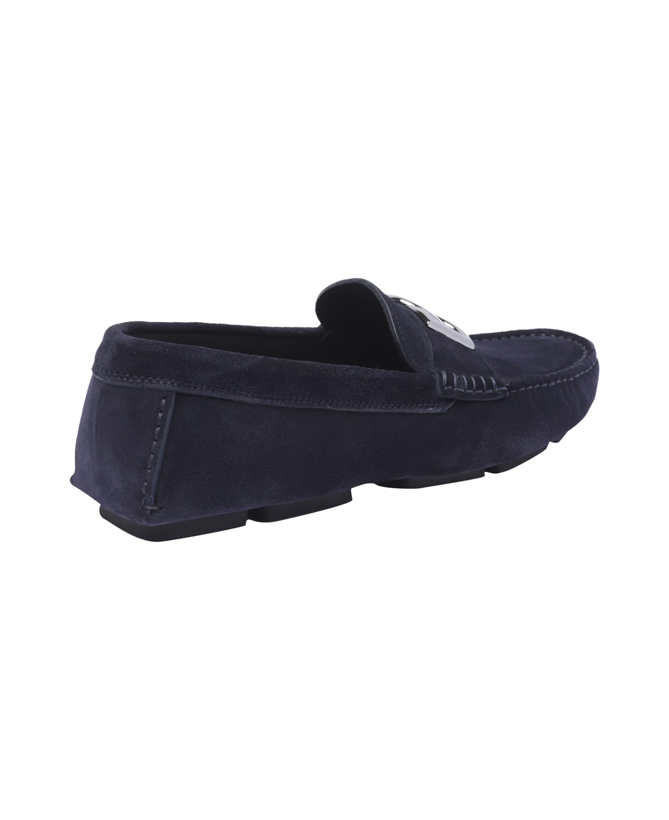 Dolce & Gabbana Driver Suede Loafer - Blue