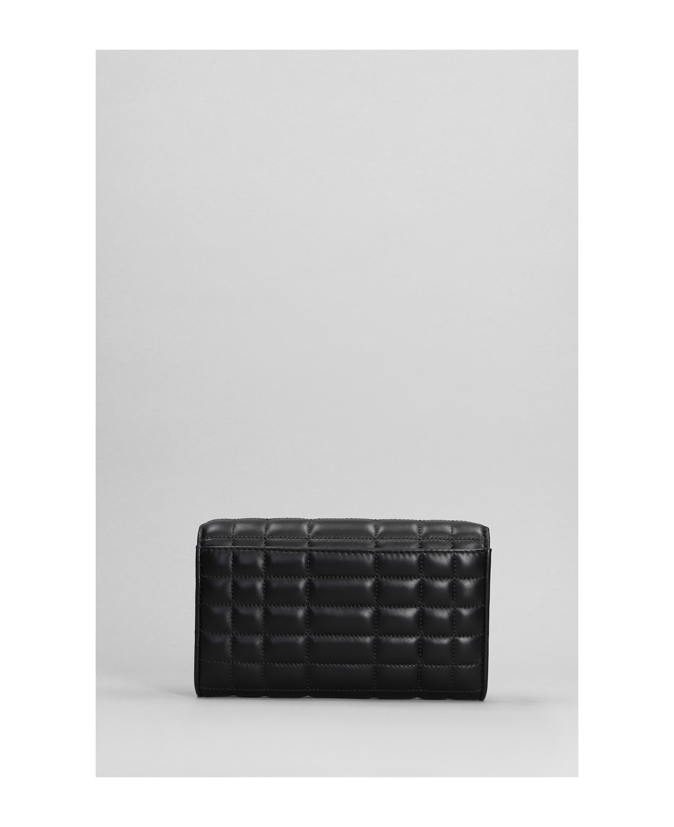 Michael Kors Tribeca Shoulder Bag In Black Leather - black クラッチバッグ