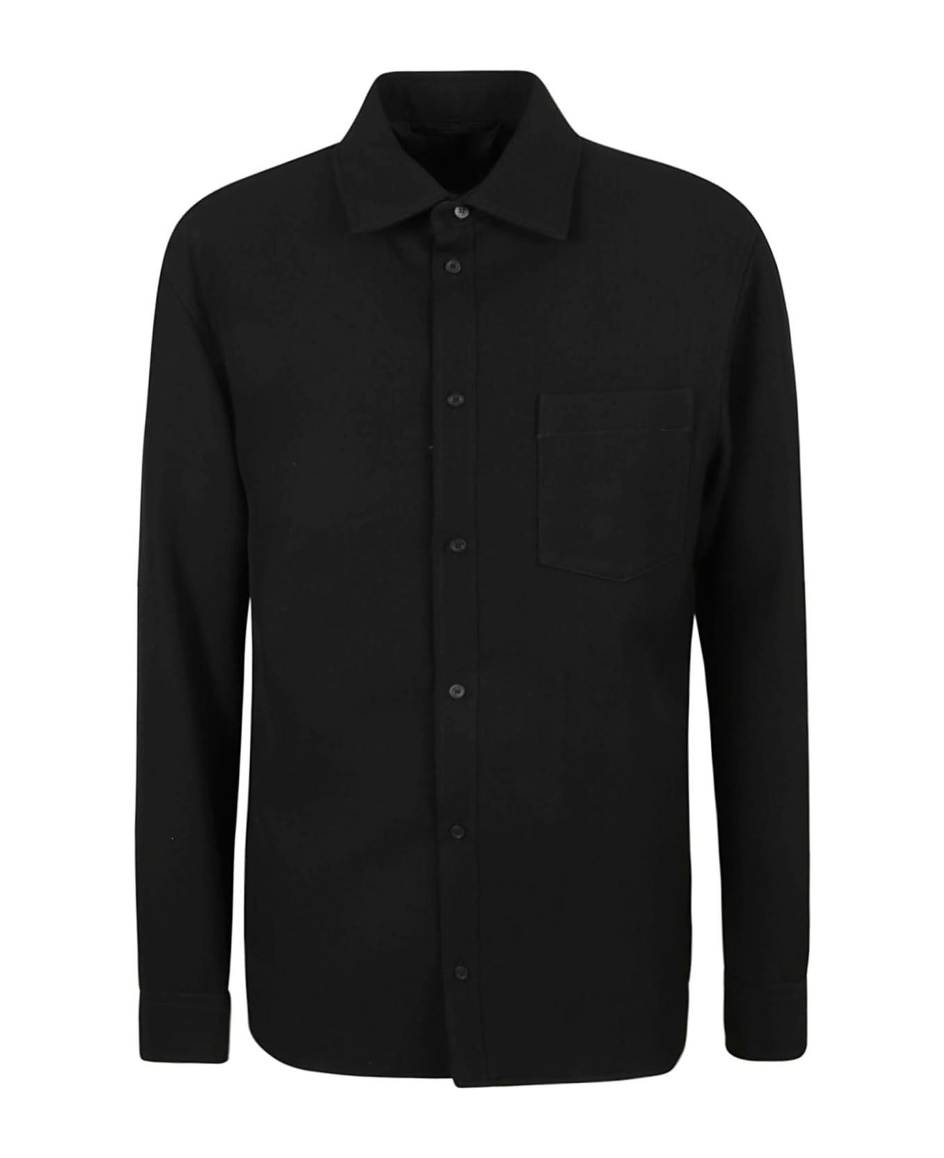 Balenciaga Long-sleeved Shirt - Black