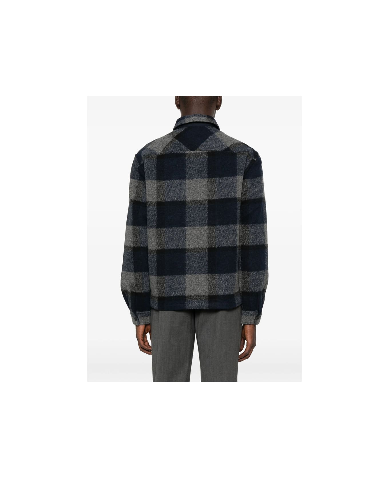 Barbour Jacket - BLUE/GREY