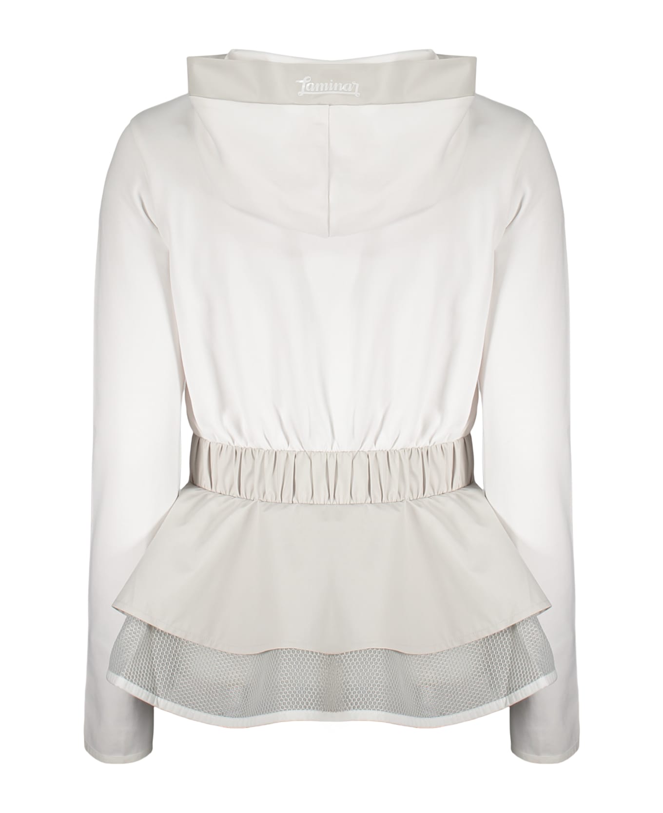 Herno Technical Fabric Hooded Jacket - White