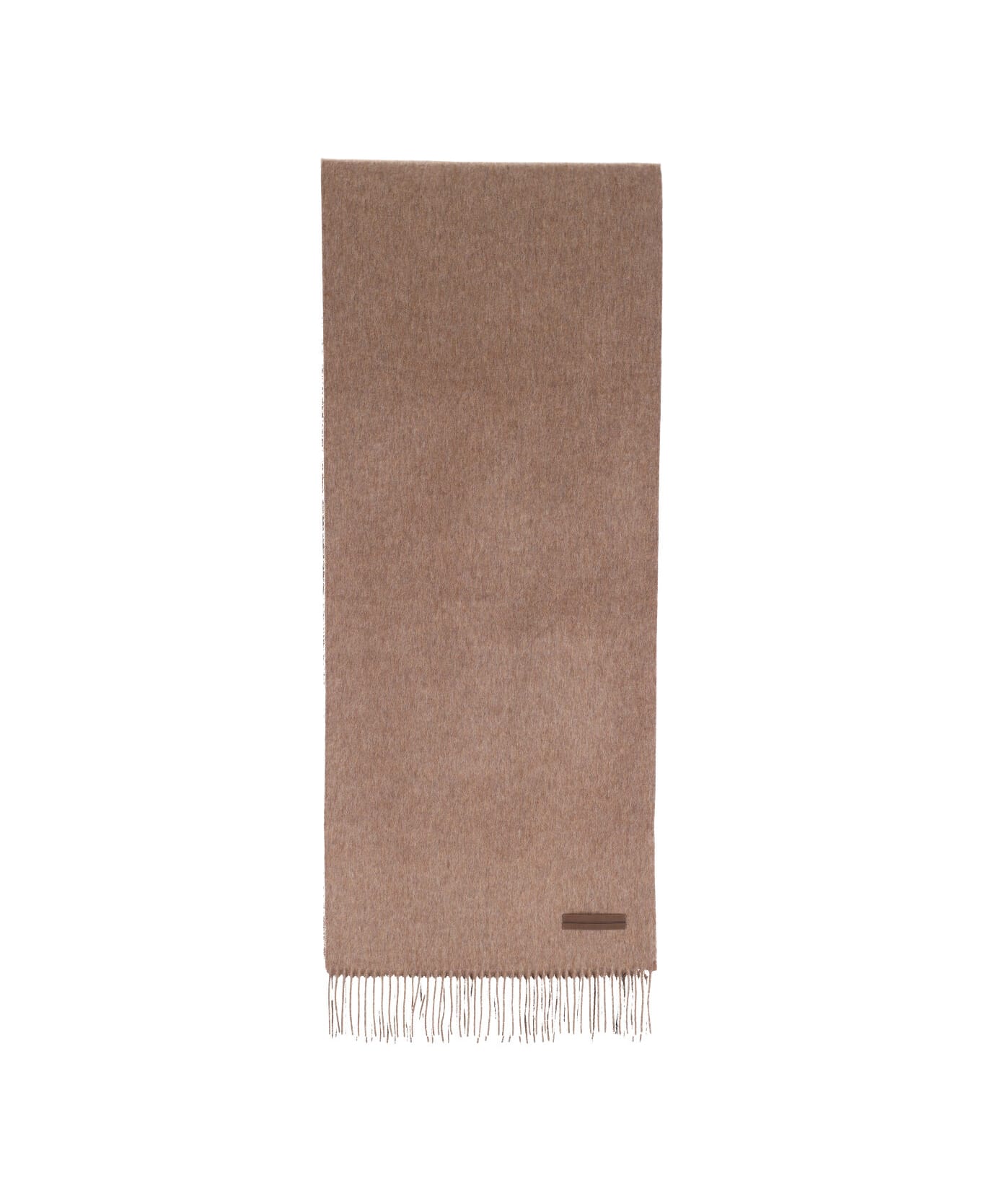 Zegna Cashmere Scarf - Brown