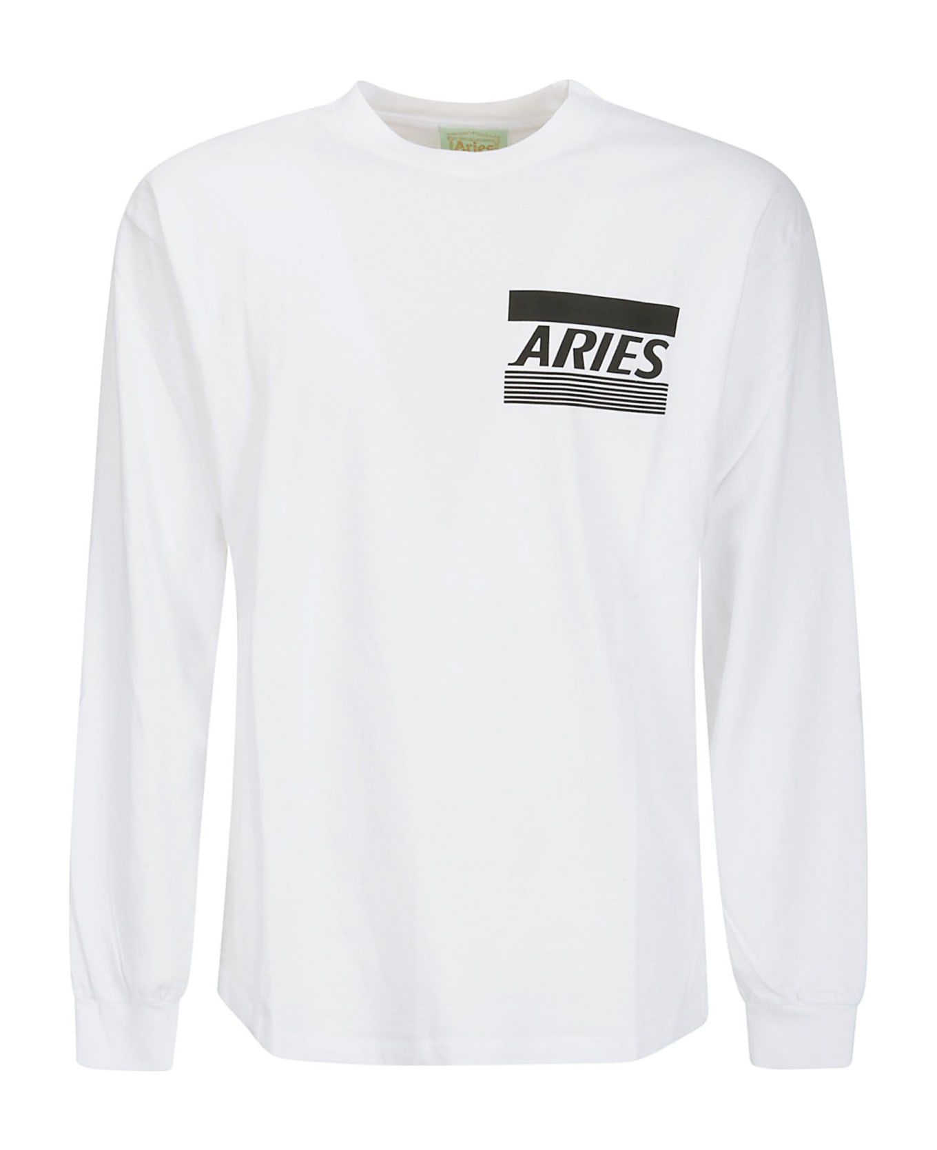 Aries Credit Card Ls Tee - WHITE Tシャツ