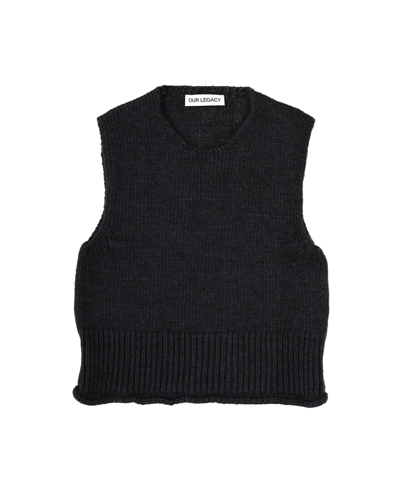 Our Legacy "pleaser" Tank Top - BLACK