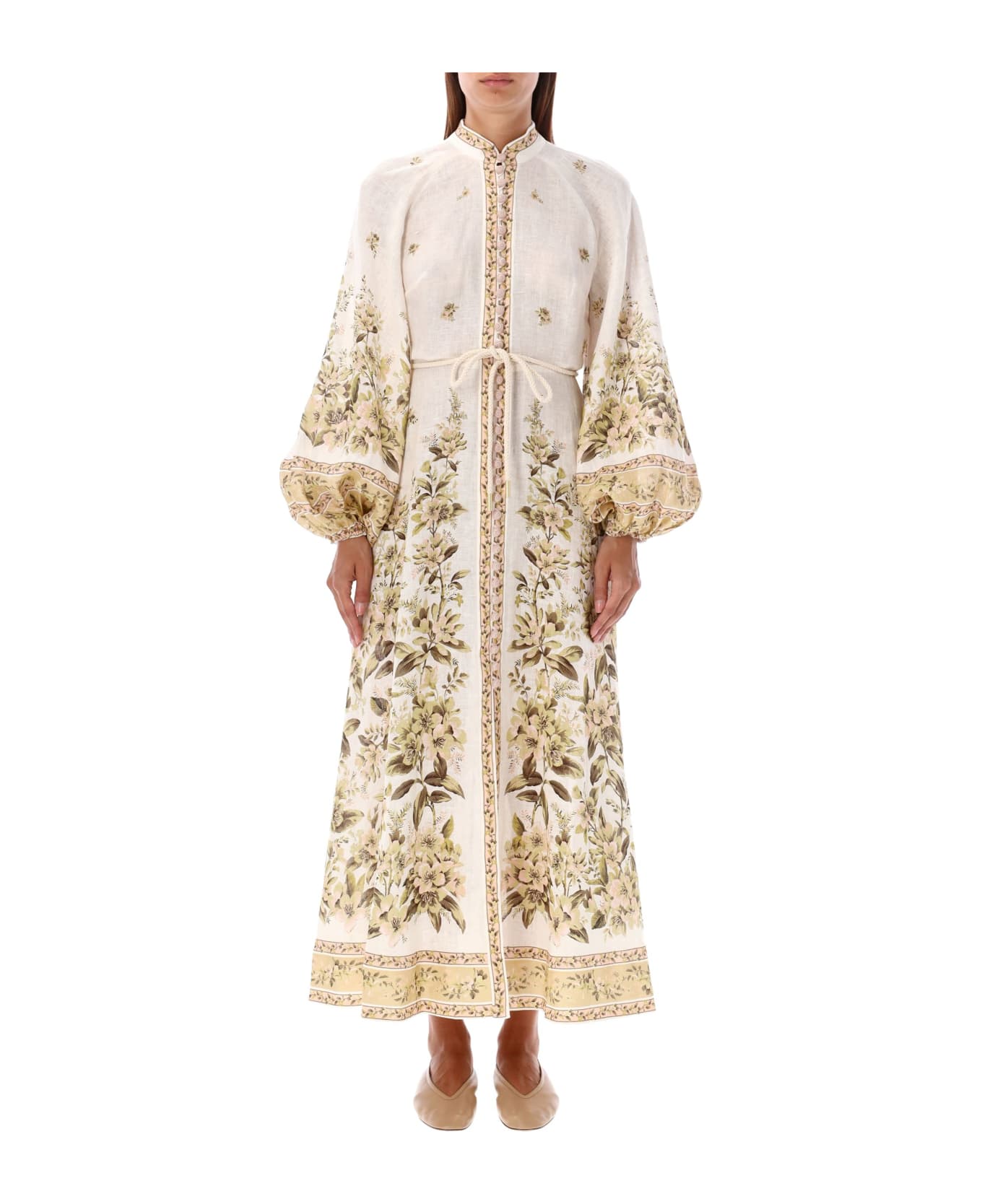 オールインワン・サロペット Ermanno Firenze Flowing Floral Print Dress With Deep FLORAL PRINTED SATIN SLIP DRESS – ERMANNO FIRENZE