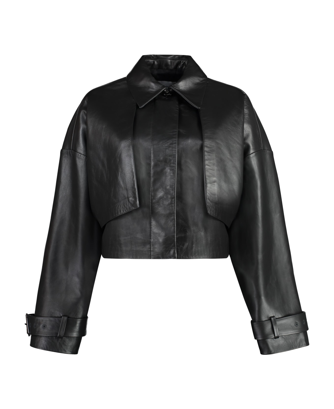Calvin Klein Leather Jacket - Beh Ck Black