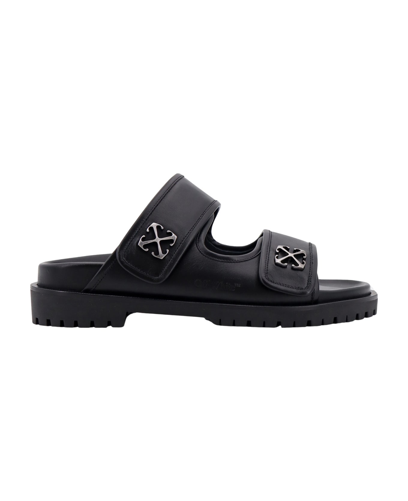 Off-White Sandals - Black Silv その他各種シューズ