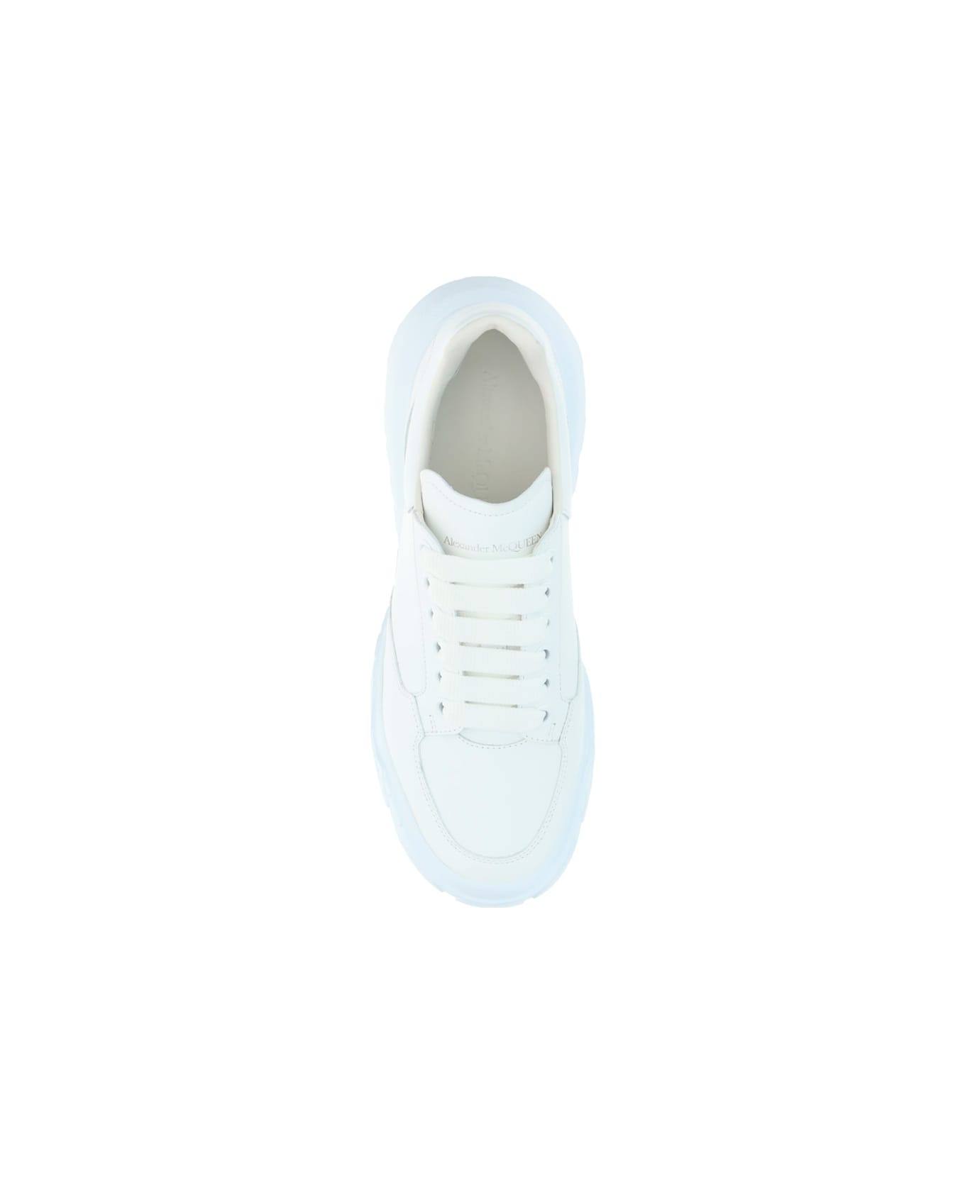 Alexander McQueen New Court Sneakers - White/white/white