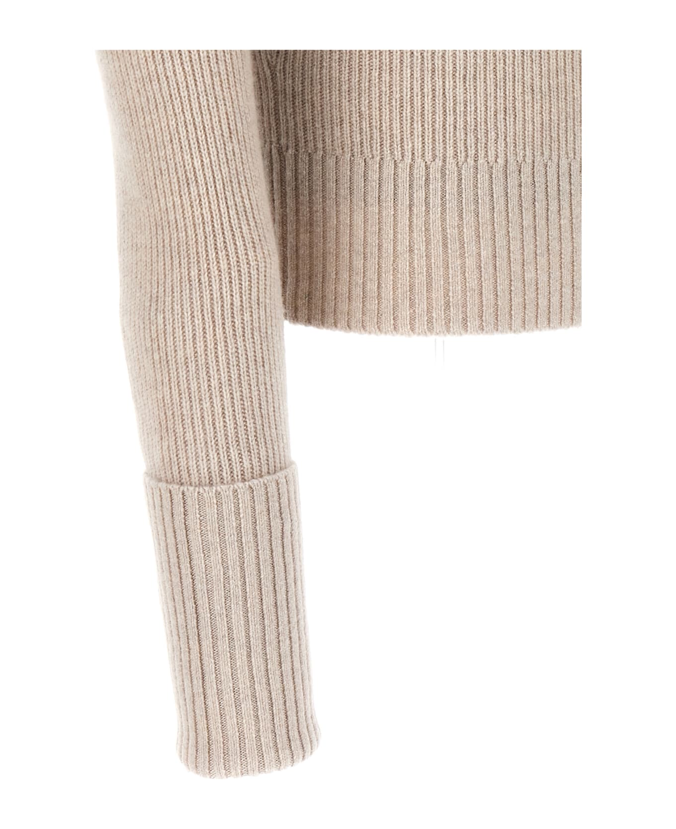 Isabel Marant Koyle Buttoned Knit Sweater - BIEGE