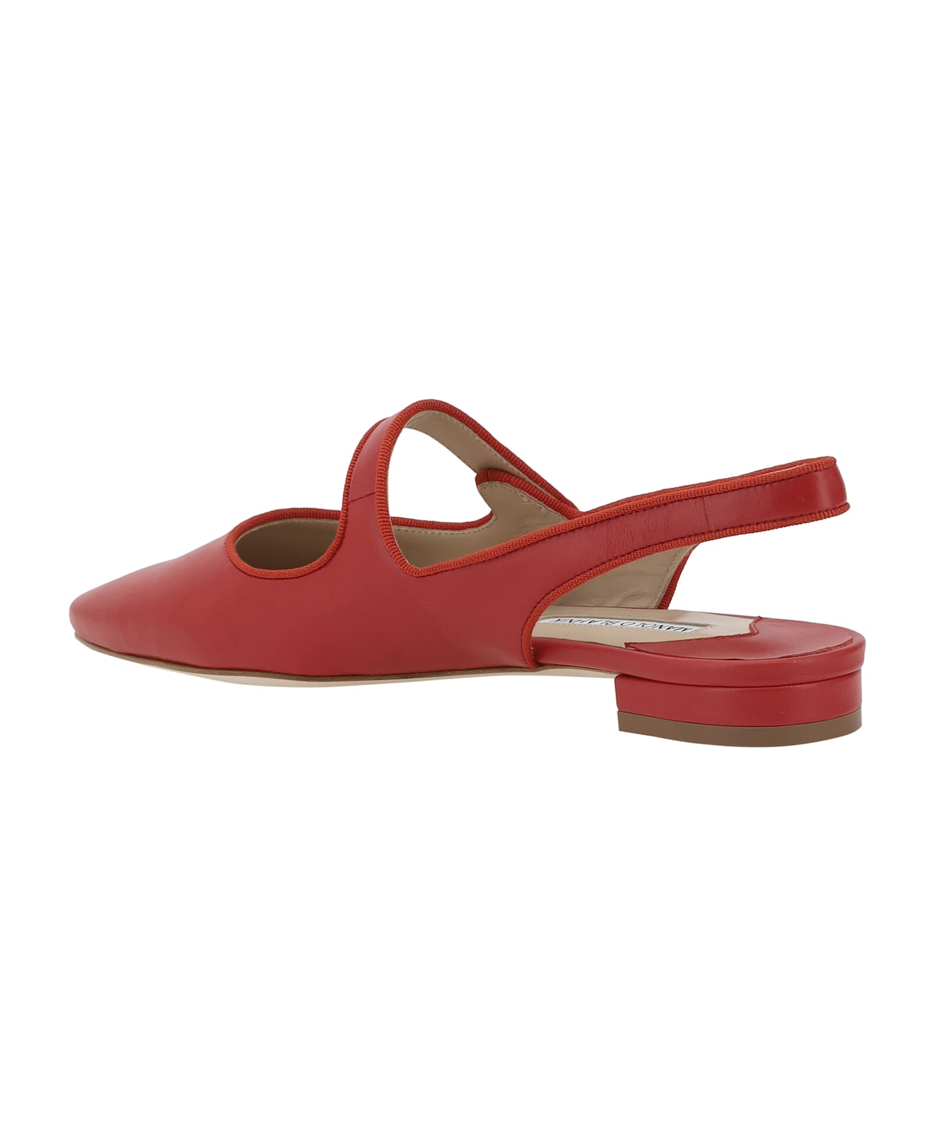 Manolo Blahnik Campariflatsli Ballerinas