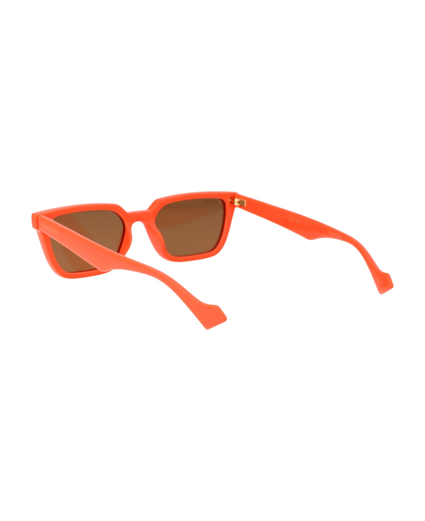 Gucci Eyewear Gg1539s Sunglasses - 004 ORANGE ORANGE BROWN
