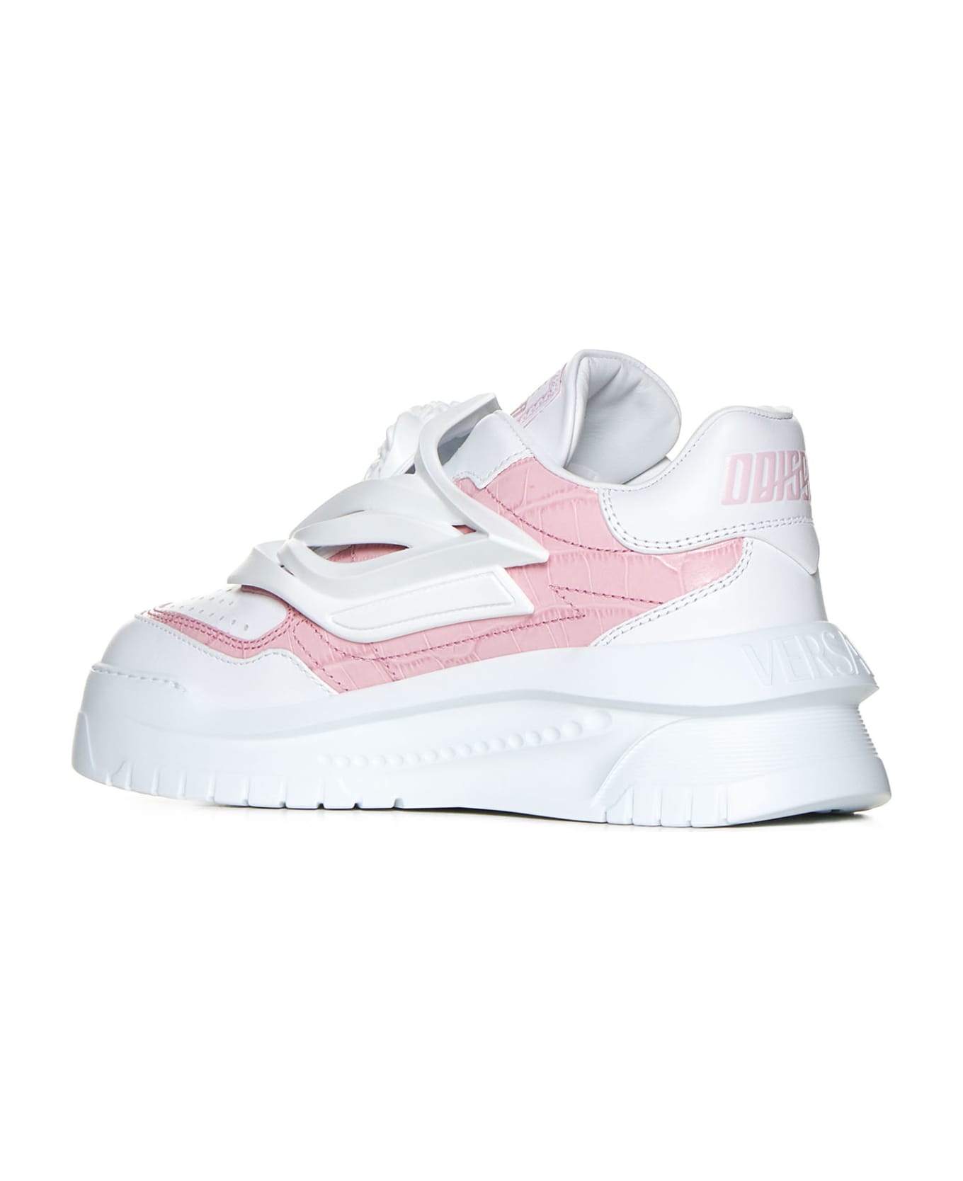 Versace 'odissea' Sneakers - White+english rose