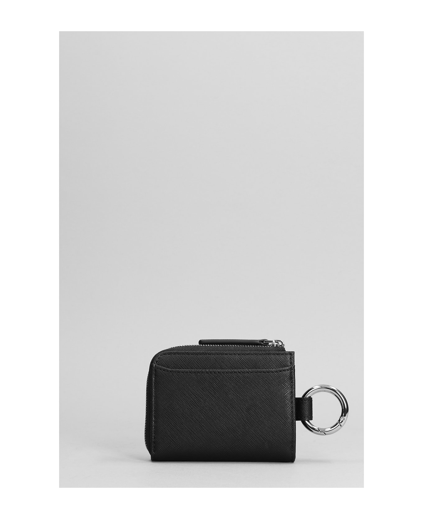 Emporio Armani Wallet With Keyring - black