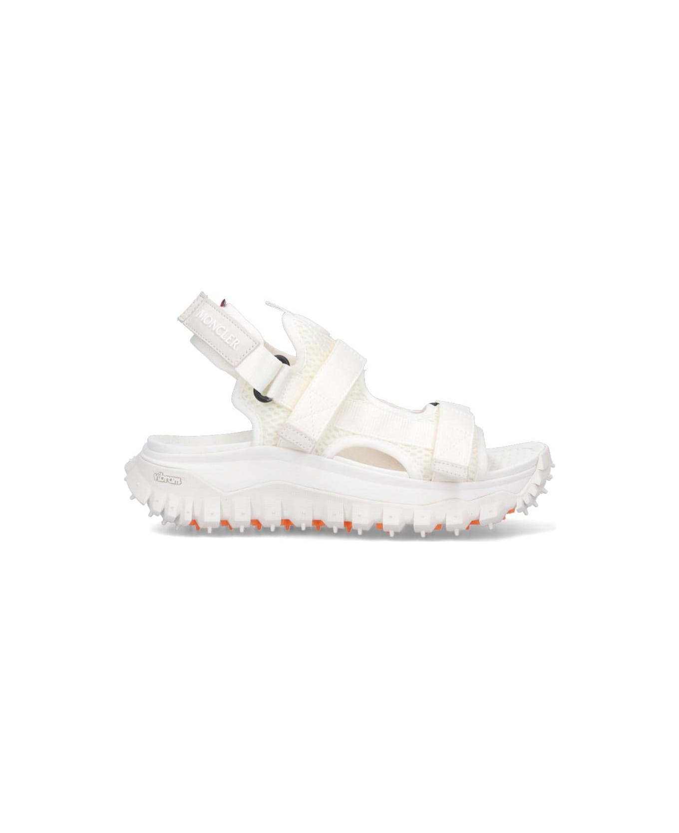 Moncler 'trailgrip Vela' Sandals - White