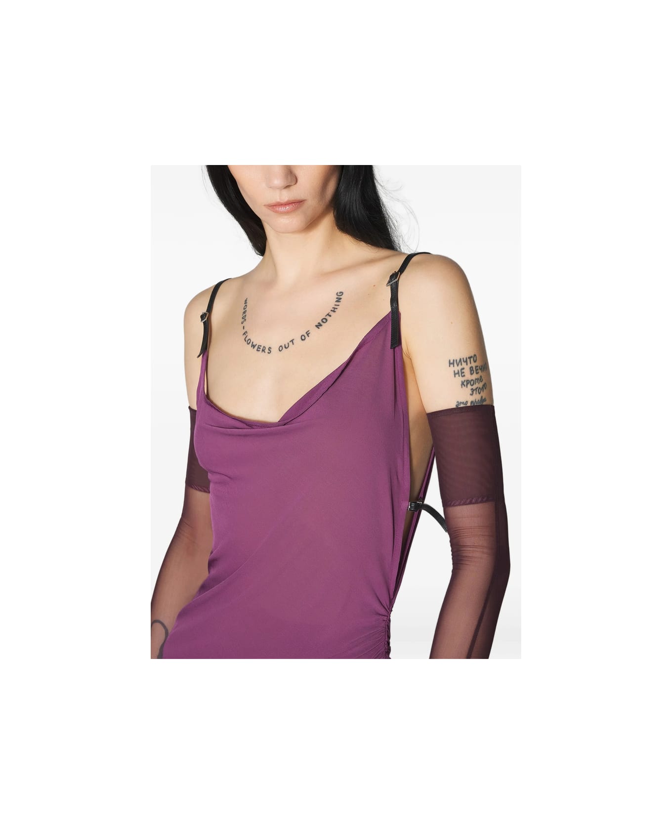 Mugler Dress - PURPLE