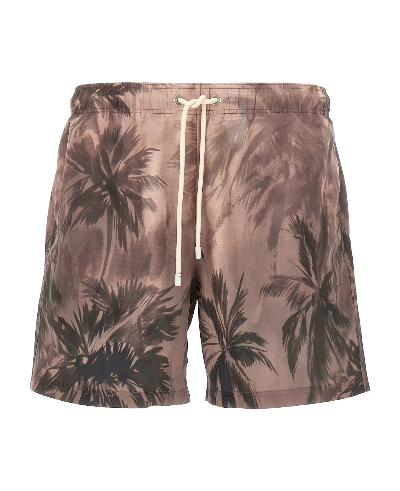 Palm Angels 'sunset Palms' Swimsuit - Multicolor