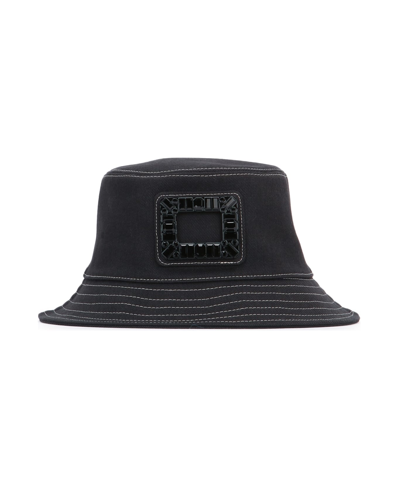 Roger Vivier Viv
 Skate Bucket Hat - NERO
