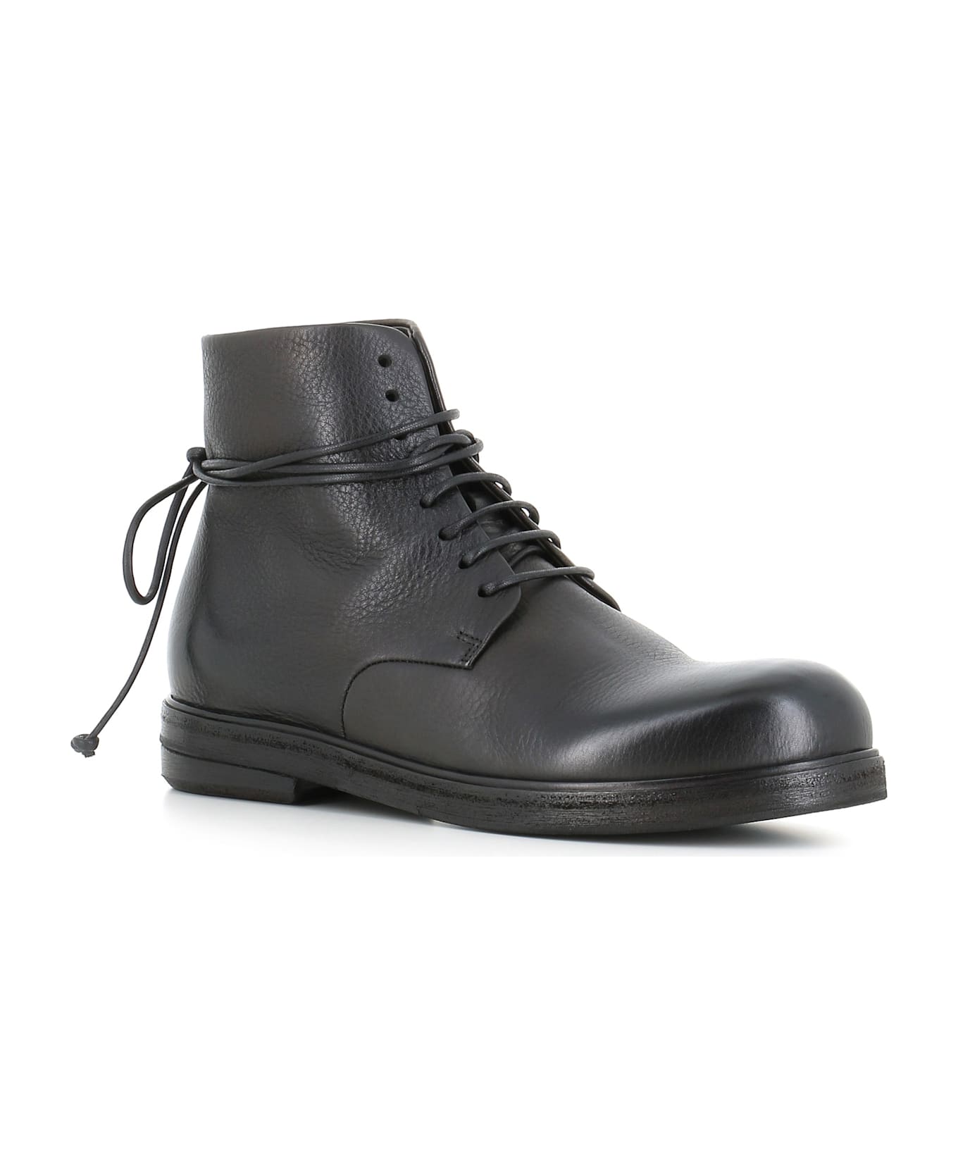 Marsell Lace-up Boot Mw1962 Zucca Zeppa - Black